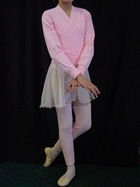 Pink Crossover & Leg warmers